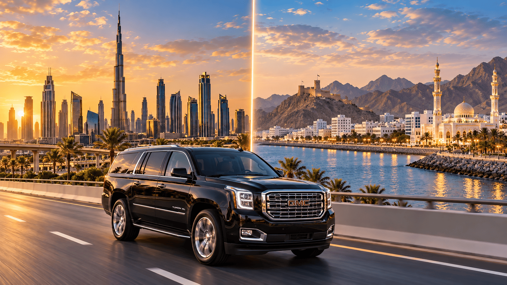 Dubai to Muscat